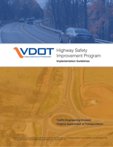 Implementation - Virginia Department of Transportation