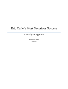 Eric Carle Analysis