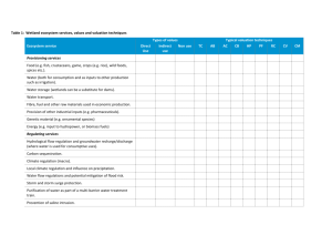 Valuation Summary Table (DOCX