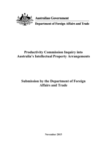 Department of Foreign Affairs and Trade