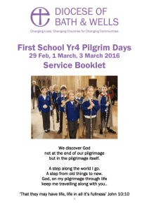 First School Yr4 Pilgrim Days Service Booklet