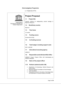 Project Proposal - Italian Development Cooperation