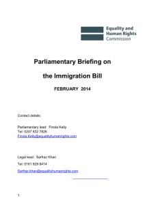 the briefing - Equality and Human Rights Commission
