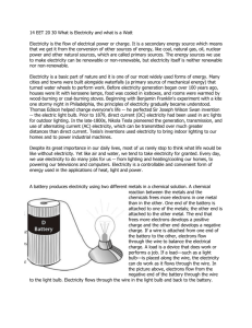 Electrical power is measured