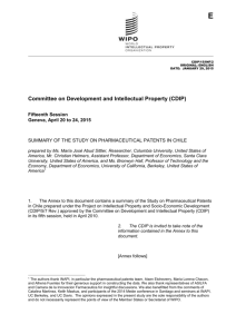 Committee on Development and Intellectual Property (CDIP)