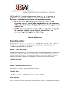 Syllabus Template - genesislight.com