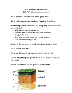 Soil Study Guide