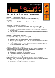 Atoms, ions and quanta questions (MS Word , 148kb)