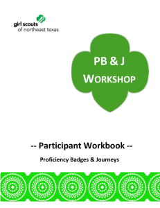 PBJ Particpant Workbook