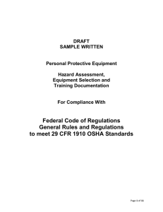 Personal Protective Equipment - South Dakota State University
