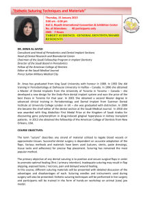 dr. arwa al-sayed - Saudi Dental Society