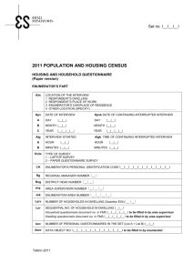 census questionnaire part 2