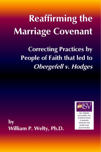 Reaffirming the Marriage Covenant