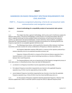 handbook on radio frequency spectrum requirements for civil