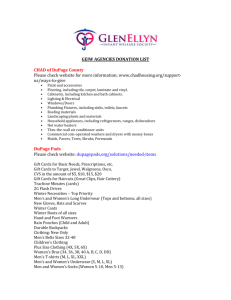 geiw agency needs - Glen Ellyn Infant Welfare League