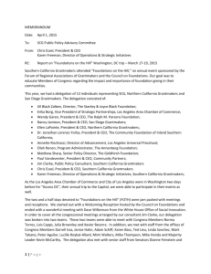 FOTH 2015 Memo to Public Policy Advisory Committee