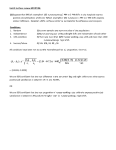 Unit 5 In class review answers