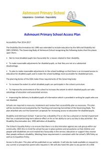 Access to this plan - Ashmount Primary School