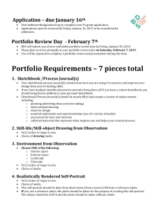 Portfolio Review Day - February 7 th