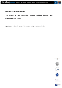 Tilburg University - Atlas of European Values