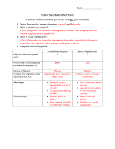 ANSWERS Cellular Reproduction Study Guide - 2