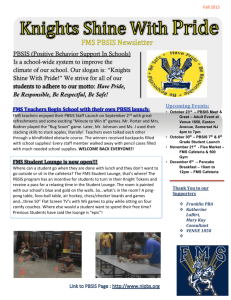 PBSIS Newsletter - Franklin Board of Education