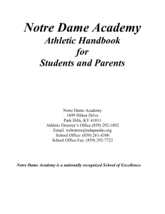 NDA Athletic Parent and Student HandbookLAK.doc