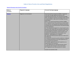 Links to Nurse Practice Acts and State Regulations