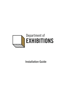 Installation Guide - Maryland Institute College of Art