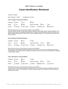 Cause Identification Worksheet