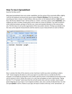 How To Use A Spreadsheet