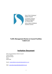 Traffic Management Review at Council Facilities