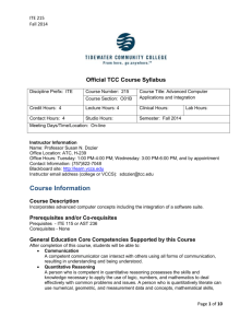 ITE 215 Advanced Computer Applications