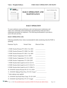 FGRU DAILY OPERATION