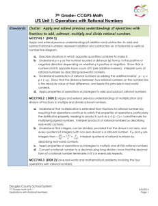 Apply and extend previous understanding of operations