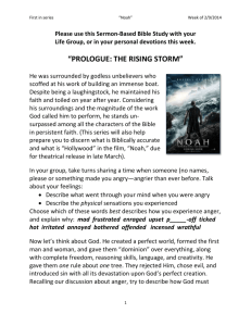 prologue: the rising storm