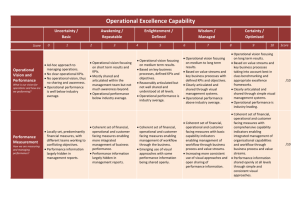 04. Operational excellence capability
