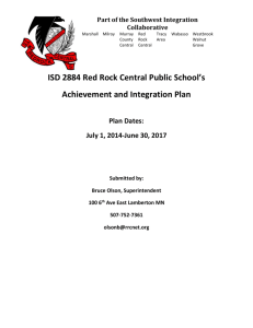 30a...ISD 2884 Red Rock Central Public School