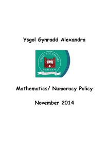 Maths Policy