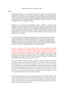 Kenya CPiE & CP sectoral coordination Sitrep 09.2011 ENG