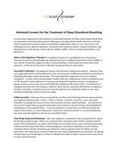 LDG Informed Consent for Sleep Disordered Breathing