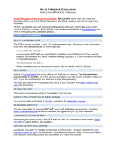 2015 Application Process Overview - UCI Scholarship Opportunities