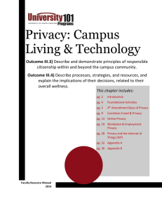 Information Privacy Lesson Plans