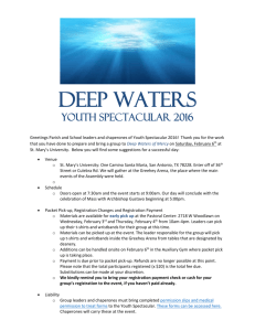 DEEP WATERS Youth Spectacular 2016