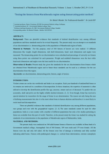International J. of Healthcare & Biomedical Research, Volume: 1