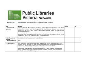 February 14, 2014 - Public Libraries Victoria Network