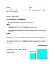 Notes - Mr. Walsh`s AP Chemistry