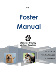 Foster Manual