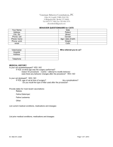 litter box information - Ellen M. Lindell, VMD