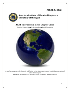 AIChE - Student Chapter Template ( file)